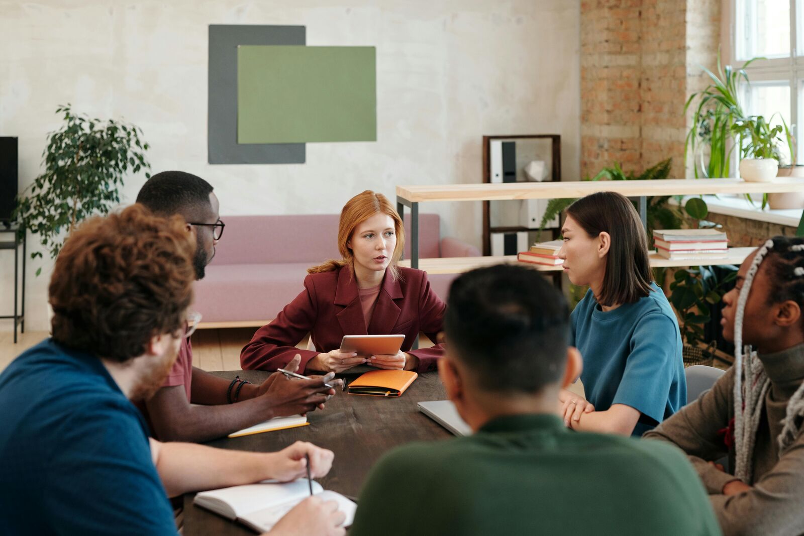 Échange entre formateur et apprenants